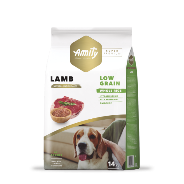 AMITY SUPER PRÉMIUM ADULT AGNEAU 14 Kg